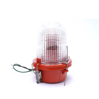 Lámpara de Obstrucción Roja Tipo L-810, LED de baja intensidad, (12 - 24 Vcc). Lámpara de Obstrucción Roja Tipo L-810, LED de baja intensidad, (12 - 24 Vcc).