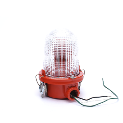 Lámpara de Obstrucción Roja Tipo L-810, LED de baja intensidad, (12 - 24 Vcc). Lámpara de Obstrucción Roja Tipo L-810, LED de baja intensidad, (12 - 24 Vcc).