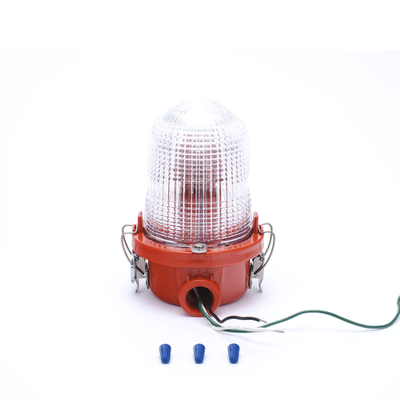 Lámpara de Obstrucción Roja Tipo L-810, LED de baja intensidad, (12 - 24 Vcc). Lámpara de Obstrucción Roja Tipo L-810, LED de baja intensidad, (12 - 24 Vcc).