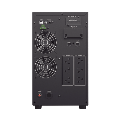 UPS de 2000 VA/1800 W, Online Doble Conversión, Entrada 120 Vca NEMA 5-20P, Onda Senoidal Pura, Tipo Torre, Con 6 Tomas NEMA 5-20R