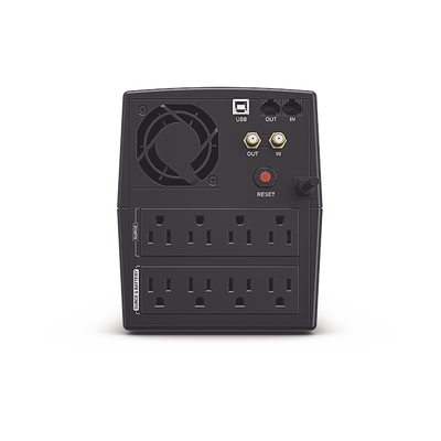 UPS de 1500 VA/900 W, Topología Línea Interactiva, Entrada 120 Vca NEMA 5-15P, y 8 Salidas NEMA 5-15R, Con Regulador de Voltaje (AVR) UPS de 1500 VA/900 W, Topología Línea Interactiva, Entrada 120 Vca NEMA 5-15P, y 8 Salidas NEMA 5-15R, Con Regulador de Voltaje (AVR)