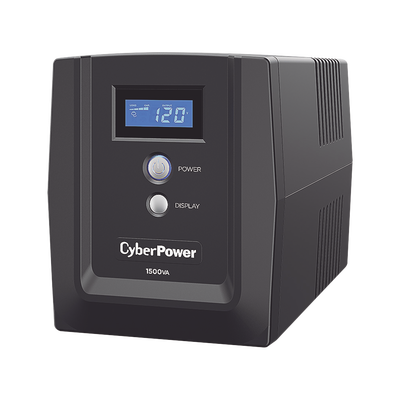UPS de 1500 VA/900 W, Topología Línea Interactiva, Entrada 120 Vca NEMA 5-15P, y 8 Salidas NEMA 5-15R, Con Regulador de Voltaje (AVR) UPS de 1500 VA/900 W, Topología Línea Interactiva, Entrada 120 Vca NEMA 5-15P, y 8 Salidas NEMA 5-15R, Con Regulador de Voltaje (AVR)