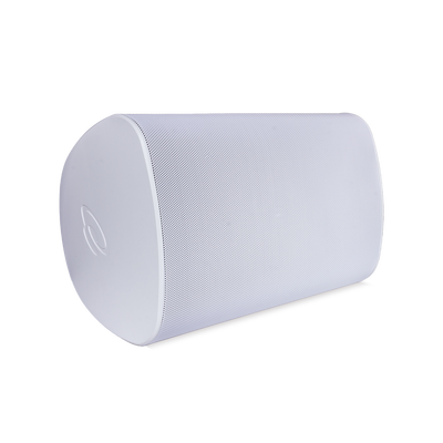 Altavoz Exterior | 2 Vías | Controlador de 6,5" | Tweeter de 1" | Radiador que Mejora los Graves | Tecnología de Montaje de Bloqueo Rápido | 120 W | 8Ω | Blanco