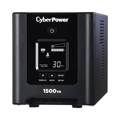 UPS de 1500 VA/1050 W, Topología Línea Interactiva, Entrada 120 Vca NEMA 5-15P, Onda Senoidal Pura, Tipo Mini Torre, Con 8 Tomas NEMA 5-15R