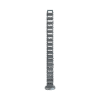 Organizador de cables vertical articulado, ideal para llevar los cables del piso a mesa o a la cubierta del escritorio de manera segura