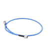 Cable flex SSP-250-LLPL (1/4" diam.) de 1m, bajo PIM (≤-155 dBc), conectores N Macho a N Macho en A/R, 0-6 GHz.