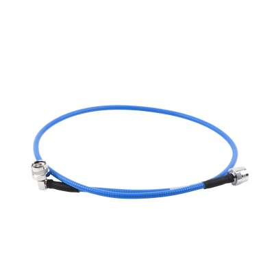 Cable flex SSP-250-LLPL (1/4" diam.) de 1m, bajo PIM (≤-155 dBc), conectores N Macho a N Macho en A/R, 0-6 GHz.