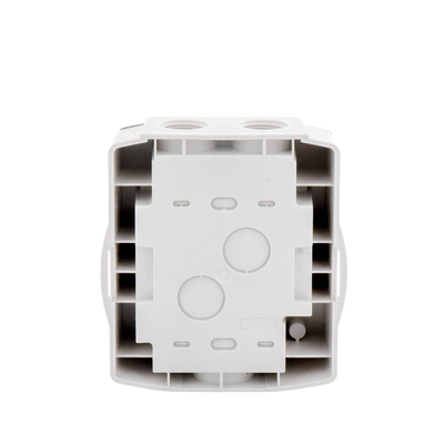 Sirena con Lámpara Estroboscópica para Exterior / a 2 Hilos / Configuración Estroboscópica Seleccionable / Color Blanco