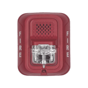 Sirena con Lámpara Estroboscópica / 4 Hilos / Montaje en Pared / 12 o 24 Vcd / Configuración Estroboscópica Seleccionable / Texto en Inglés / Color Rojo Sirena con Lámpara Estroboscópica / 4 Hilos / Montaje en Pared / 12 o 24 Vcd / Configuración Estroboscópica Seleccionable / Texto en Inglés / Color Rojo