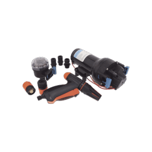 Bomba de lavado de alta presión y alto caudal HotShot HD5 de 12 Vcd, 19LPM / 5GPM / 70 PSI Bomba de lavado de alta presión y alto caudal HotShot HD5 de 12 Vcd, 19LPM / 5GPM / 70 PSI