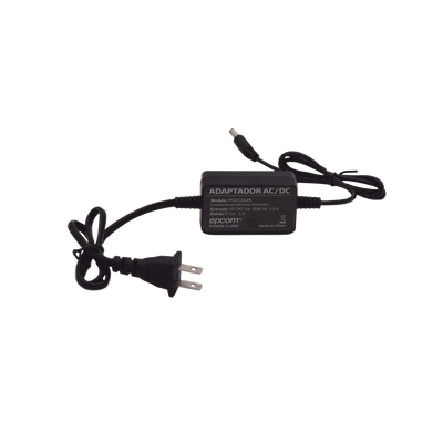 Adaptador 5 Vcc / 2A / UL / Voltaje de Entrada de 100-240 Vca / Para uso, solo en lectores biométricos de 5 Vcc de la marca ZK Adaptador 5 Vcc / 2A / UL / Voltaje de Entrada de 100-240 Vca / Para uso, solo en lectores biométricos de 5 Vcc de la marca ZK