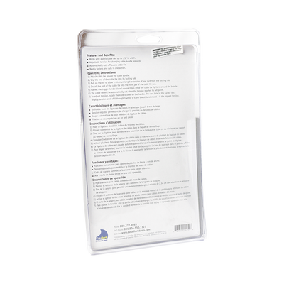 Pistola para Instalación de cinchos de plástico con tensión controlada y corte automático