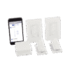 (Caseta Wireless) Kit Hub controlador, 2 atenuadores, 2 controles remotos, 2 base mesa y 2 tapas.