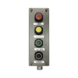 Botonera Cuádruple de uso rudo