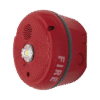 Sirena con Lámpara LED Estroboscópica / Montaje en Techo / Nivel de Candelas Seleccionable / Color Rojo / Nuevo Diseño Moderno y Elegante / Menor Consumo de Corriente / Uso exterior