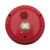 Sirena con Lámpara LED Estroboscópica / Montaje en Techo / Nivel de Candelas Seleccionable / Color Rojo / Nuevo Diseño Moderno y Elegante / Menor Consumo de Corriente / Uso exterior