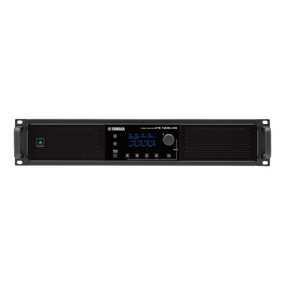 Amplificador de Audio de Alta Potencia | 4 x 600w | Baja Impedancia | 70/100V | DSP Integrado | Interfaz Dante