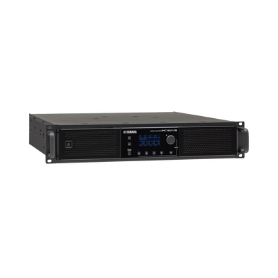 Amplificador de Audio de Alta Potencia | 4 x 1200w @ 8 ohms, 70/100V | DSP Integrado | Interfaz Dante