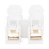 Conector tipo PUSH de 2 Contactos / Para una Conexión Rápida / Puentes de Cables