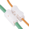 Conector tipo PUSH de 2 Contactos / Para una Conexión Rápida / Puentes de Cables
