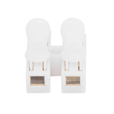 Conector tipo PUSH de 2 Contactos / Para una Conexión Rápida / Puentes de Cables