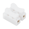 Conector tipo PUSH de 2 Contactos / Para una Conexión Rápida / Puentes de Cables