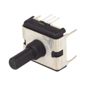 Potenciómetro Cuadrado de 22 mm, 100k Ohm, 3/4 Watt, 1 Vuelta, para Montaje en Panel del Monitor de Servicio R2600-D.