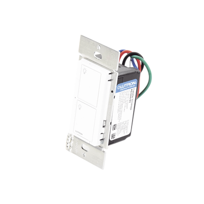 (Caseta Wireless) Interruptor Inteligente On/Off, No requiere cable neutro. 5A /120-277V