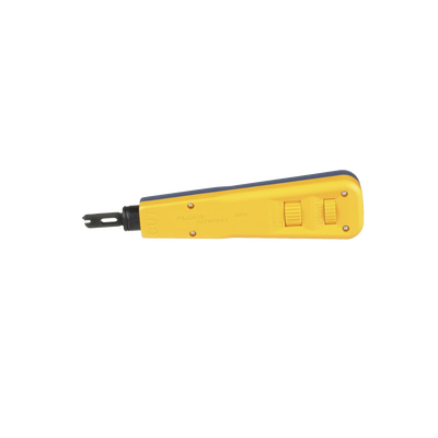 Herramienta de Impacto, con Cuchilla para Terminación de Conectores 110 IDC, Color Amarillo - Fluke Networks