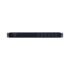 PDU Básico Para Distribución de Energía, Con 8 Tomas NEMA 5-15R Traseras y 6 Tomas 5-15R Frontales, 1UR, 15 Amp, 120 Vca