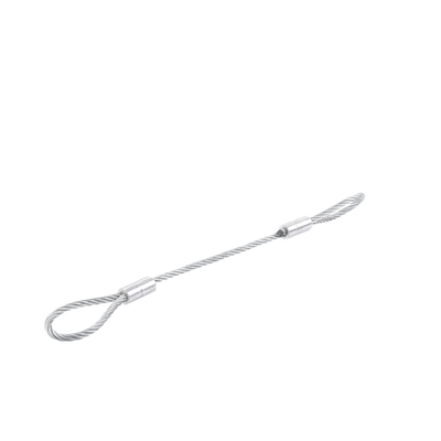 Cable con Doble Guardacabo para Ancla Temporal (Ancla no incluida).