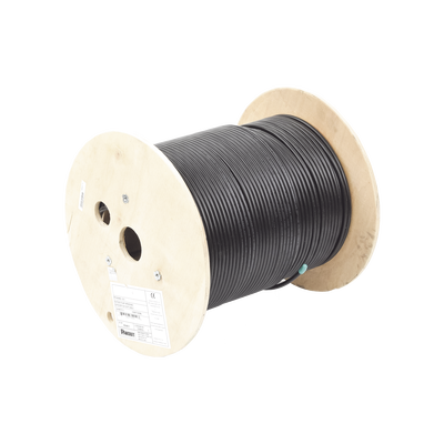 Bobina de Cable Planta Externa con Gel, de 4 pares, Cat6A, Blindado F/UTP, Color Negro, 305m Bobina de Cable Planta Externa con Gel, de 4 pares, Cat6A, Blindado F/UTP, Color Negro, 305m