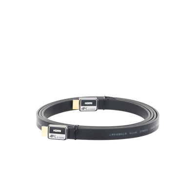 Cable HDMI versión 2.0 Plano de 1.8M (5.90 ft) optimizado para resolución 4K ULTRA HD Cable HDMI versión 2.0 Plano de 1.8M (5.90 ft) optimizado para resolución 4K ULTRA HD