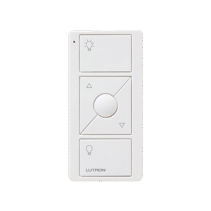 Control remoto PICO 3 botones encender/apagar, atenuador (dimmer) y botón favorito, complemente con un atenuador Caseta, RA2, RadioRa2.