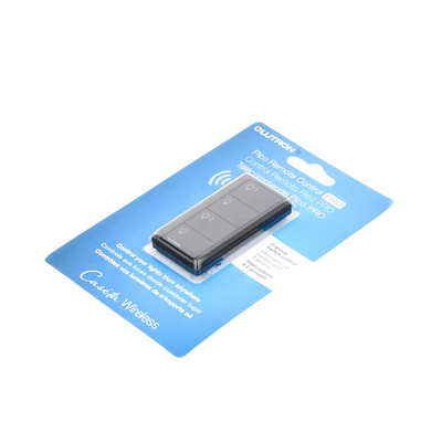 Control remoto PICO inalámbrico con 4 botones encender/apagar grupo/escenas, complemente con un atenuador o switch on/off