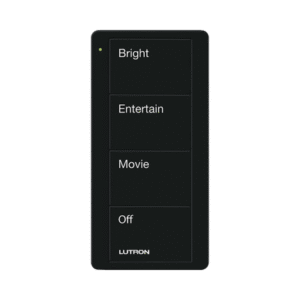 Control inalambrico PICO, 4 botones para con escenas ya predefinidas y grabado.