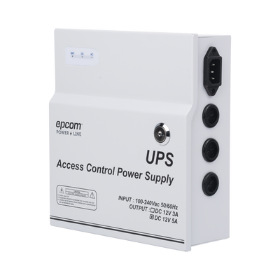 Fuente de Alimentación de 1 Salida 11-15 Vcc 5 A / Temporizador Integrado / Con Capacidad de Batería de Respaldo / Requiere Batería / Voltaje de Entrada 96-264 Vca Fuente de Alimentación de 1 Salida 11-15 Vcc 5 A / Temporizador Integrado / Con Capacidad de Batería de Respaldo / Requiere Batería / Voltaje de Entrada 96-264 Vca