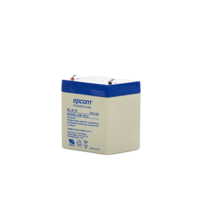 Batería 12 Vcc / 5 Ah / UL / Tecnología AGM-VRLA / Para uso en equipo electrónico Alarmas de intrusión / Incendio/ Control de acceso / Video Vigilancia / Terminales F1 / Cargador recomendado CHR-80. Batería 12 Vcc / 5 Ah / UL / Tecnología AGM-VRLA / Para uso en equipo electrónico Alarmas de intrusión / Incendio/ Control de acceso / Video Vigilancia / Terminales F1 / Cargador recomendado CHR-80.