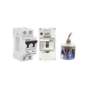 Kit de Centro de Carga Para Corriente Directa, Breaker de hasta 800 Vcc de 63 A con Supresor de Descargas Atmosféricas. Kit de Centro de Carga Para Corriente Directa, Breaker de hasta 800 Vcc de 63 A con Supresor de Descargas Atmosféricas.