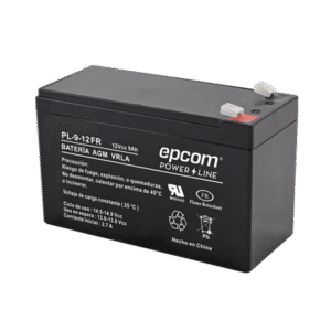 Batería 12 Vcc / 9 Ah / UL / Tecnología AGM-VRLA / Retardante a la flama / Para uso en equipo electrónico Alarmas de intrusión / Incendio/ Control de acceso / Video Vigilancia / Terminales tipo F1 / Cargador recomendado CHR-80. Batería 12 Vcc / 9 Ah / UL / Tecnología AGM-VRLA / Retardante a la flama / Para uso en equipo electrónico Alarmas de intrusión / Incendio/ Control de acceso / Video Vigilancia / Terminales tipo F1 / Cargador recomendado CHR-80.