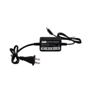 Adaptador de Pared de 12Vcc @ 1 A con cable y clavija Nema 1-15 / 0.5 metros a la toma de alimentación / 0.5 metros a la conexión del dispositivo