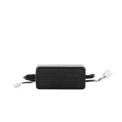 Convertidor de Voltaje con Aislador de 15-30 Vcc a 12 Vcc / 3 Amp Max.