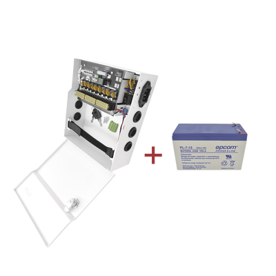 Kit / Fuente PLK12DC8ABK + Batería incluída PL712 Kit / Fuente PLK12DC8ABK + Batería incluída PL712