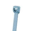 Cincho Pan-Ty™ 203mm Largo x 3.4mm ancho, Intermedio de Nylon 6.6 y Metal Detectable, Color Azul Claro. 100 Piezas.