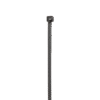Cincho de Nylon 6.6, de 203mm largo x 3.6mm ancho, Color Negro. Paquete de 1000 Piezas
