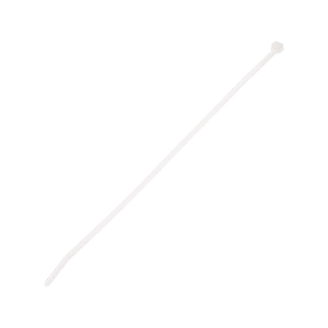 Cincho de Nylon 6.6, Color Natural, 292 mm largo x 4.8mm de ancho, Sección Transversal Estándar, Paquete de 1000 Piezas