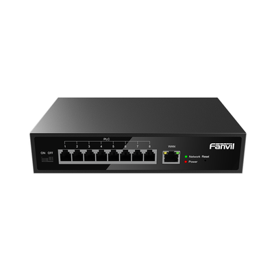Switch PoE de 2 Hilos para telefonos Fanvil X303-2 , 8 puertos RJ11 Switch PoE de 2 Hilos para telefonos Fanvil X303-2 , 8 puertos RJ11