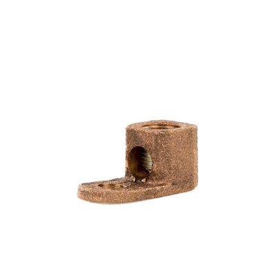 Terminal Tipo Lengüeta Recta de Cobre, Cal. 8 a 1/0 AWG, Orificio para perno de 5/16" (7.9mm) Terminal Tipo Lengüeta Recta de Cobre, Cal. 8 a 1/0 AWG, Orificio para perno de 5/16" (7.9mm)
