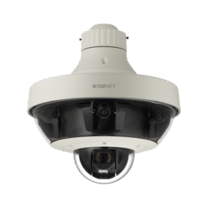 Cámara IP Multisensor 8 - 20 MP (4 sensores de 2 o 5 MP) lentes intercambiables con PTZ 2 MP 32X / Hasta 5 tarjetas SD de 256 GB / WDR de hasta 150dB / IP66 / IK10