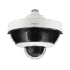 Cámara IP Multisensor 8 - 20 MP (4 sensores de 2 o 5 MP) lentes intercambiables con PTZ 2 MP 32X / Hasta 5 tarjetas SD de 256 GB / WDR de hasta 150dB / IP66 / IK10 Cámara IP Multisensor 8 - 20 MP (4 sensores de 2 o 5 MP) lentes intercambiables con PTZ 2 MP 32X / Hasta 5 tarjetas SD de 256 GB / WDR de hasta 150dB / IP66 / IK10